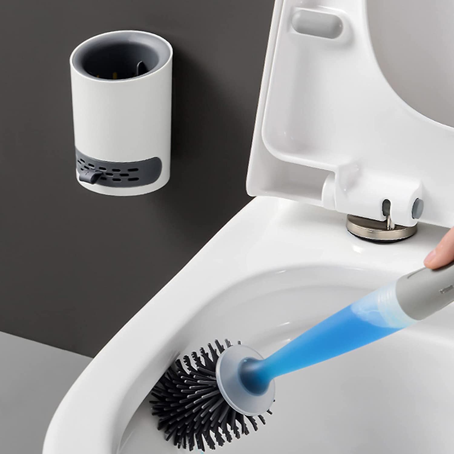 Silicone Refillable Toilet Brush