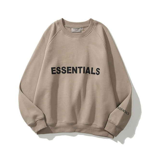 ‘Essentials’ Letter Printed Sweatshirt