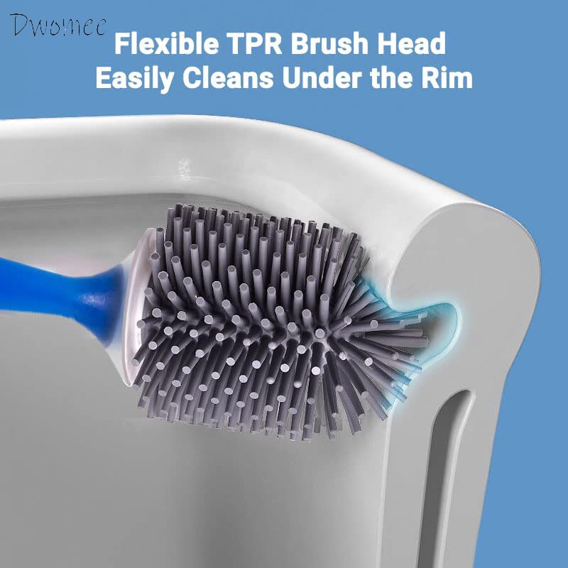 Silicone Refillable Toilet Brush