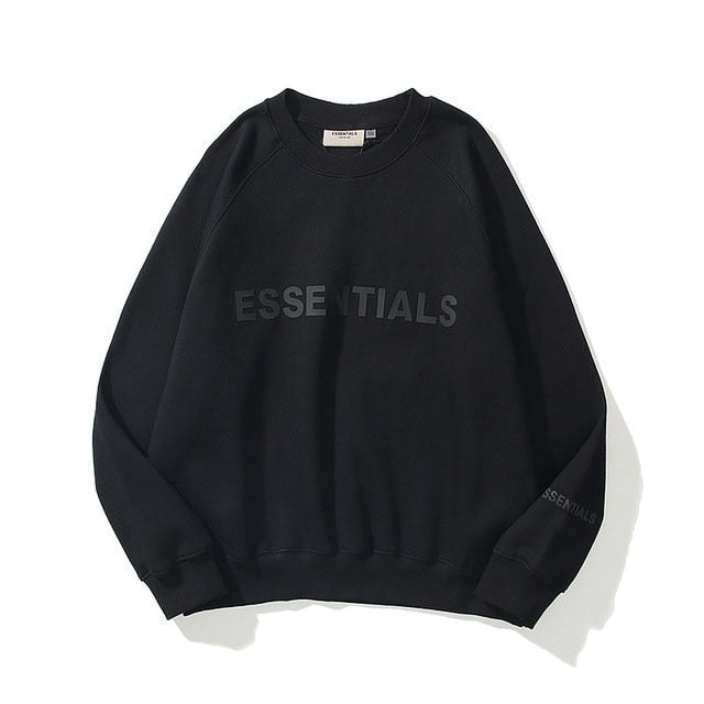‘Essentials’ Letter Printed Sweatshirt