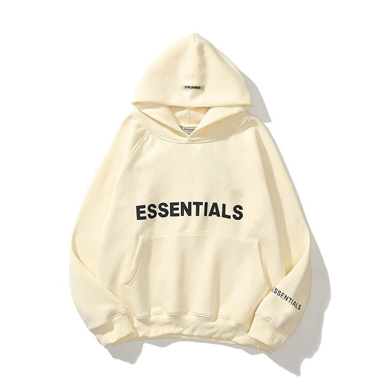 ‘Essentials’ Letter Printed Sweatshirt