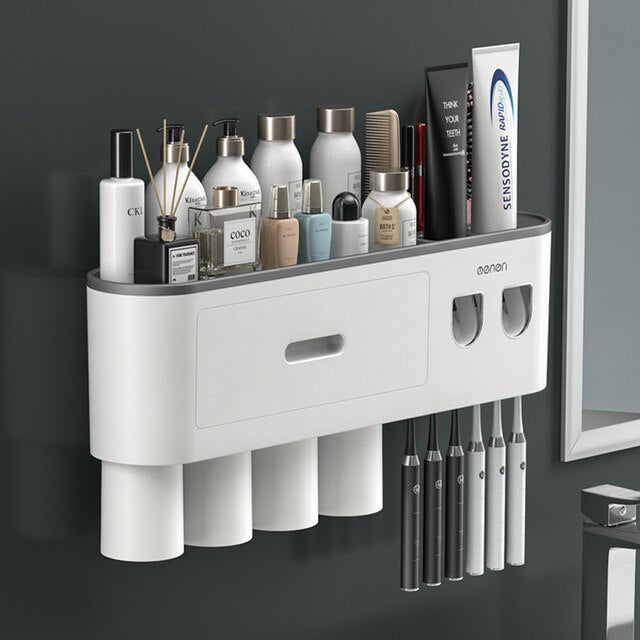Toothpaste Squeezer Storage Rack